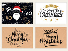 Laden Sie das Bild in den Galerie-Viewer, Edition Seidel Set 30 Weihnachtspostkarten Weihnachten Karten Postkarten Weihnachtskarten (20670)