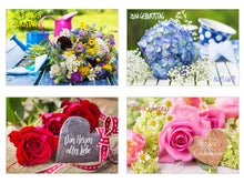 Laden Sie das Bild in den Galerie-Viewer, Edition Seidel Set 20 exklusive Premium Geburtstagskarten mit Umschlag. Glückwunschkarte Grusskarte zum Geburtstag. Geburtstagskarte Mann Frau Karten Billet Happy Birthday (SW02) (Set 3) (21240)