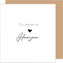 Laden Sie das Bild in den Galerie-Viewer, Edition Seidel Premium quadratische Trauerkarte mit Umschlag. Beileidskarte Karte mit Spruch In stiller Trauer Mitgefühl stille Anteilnahme Abschied herzliches Beileid (TQ116 SW025)