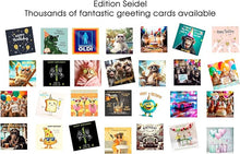 Laden Sie das Bild in den Galerie-Viewer, Edition Seidel Premium Geburtstagskarte mit Umschlag. Glückwunschkarte mit Spruch Geburtstag Billet Happy Birthday Grusskarte Mann Frau Angeln (G3431 SW023)