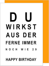 Laden Sie das Bild in den Galerie-Viewer, Edition Seidel Premium Geburtstagskarte mit Umschlag. Glückwunschkarte mit Spruch Billet Happy Birthday Grusskarte Mann Frau (G3391 SW023)