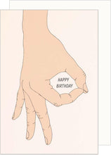 Laden Sie das Bild in den Galerie-Viewer, Edition Seidel Premium Geburtstagskarte mit Umschlag. Glückwunschkarte Grußkarte Karte Geburtstag Happy Birthday Mann Frau Teenager Hand (G3627 SW024)