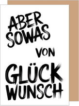 Laden Sie das Bild in den Galerie-Viewer, Edition Seidel Premium Geburtstagskarte mit Umschlag. Glückwunschkarte Grußkarte Karte mit lustigem Spruch Geburtstag Happy Birthday Mann Frau (G3615 SW024)