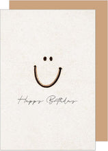 Laden Sie das Bild in den Galerie-Viewer, Edition Seidel Premium Geburtstagskarte mit Umschlag. Glückwunschkarte Grußkarte Karte Geburtstag Happy Birthday Mann Frau Kind Smiley (G3645 SW024)