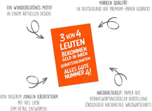 Laden Sie das Bild in den Galerie-Viewer, Edition Seidel Premium Geburtstagskarte mit Umschlag. Glückwunschkarte Grußkarte Karte mit lustigem Spruch Geburtstag Happy Birthday Mann Frau (G3620 SW024)