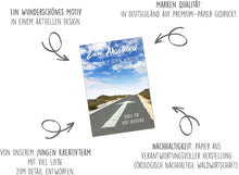 Laden Sie das Bild in den Galerie-Viewer, Edition Seidel Premium Glückwunschkarte zum Abschied mit Umschlag. Abschiedskarte mit Spruch. Neue Abenteuer. (AS119 SW022)