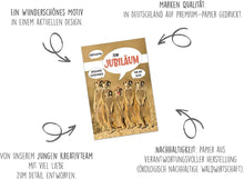 Laden Sie das Bild in den Galerie-Viewer, Edition Seidel Premium Glückwunschkarte zum Jubiläum mit Umschlag. Jubiläumskarte Tierkarte Erdmännchen Ehrentag Grusskarte Billet Mann Frau Feier Firma (J127 SW023)