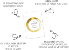 Laden Sie das Bild in den Galerie-Viewer, Edition Seidel Premium Glückwunschkarte zum Jubiläum mit Umschlag. Jubiläumskarte Ehrentag Grusskarte Billet Mann Frau Feier Firma (J134 SW024)