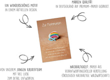 Laden Sie das Bild in den Galerie-Viewer, Edition Seidel Premium Glückwunschkarte zur Kommunion mit Umschlag. Kommunionskarte Karte mit Spruch Grusskarte Stein Fisch Regenbogen Junge Mädchen (KO291 SW024)