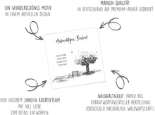 Laden Sie das Bild in den Galerie-Viewer, Edition Seidel Premium quadratische Trauerkarte mit Umschlag. Beileidskarte Karte mit Spruch In stiller Trauer Mitgefühl stille Anteilnahme Abschied herzliches Beileid (TQ132 SW025)