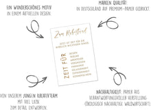 Laden Sie das Bild in den Galerie-Viewer, Edition Seidel Premium Glückwunschkarte zum Ruhestand mit Umschlag. Grusskarte Karte mit Spruch Billet Pension Abschied Rente Ruhe Mann Frau (R138 SW024)