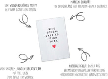 Laden Sie das Bild in den Galerie-Viewer, Edition Seidel Premium Geburtstagskarte mit Umschlag. Glückwunschkarte Grußkarte Karte mit Spruch Geburtstag Happy Birthday Mann Frau Herz (G3613 SW024)
