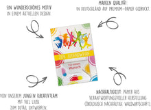 Laden Sie das Bild in den Galerie-Viewer, Edition Seidel Premium Glückwunschkarte Geldscheinkarte zur Jugendweihe mit Umschlag. Eine einzelne Karte Judendweihekarte Grusskarte Geldgeschenk Junge Mädchen (GS-JW100 SW022)