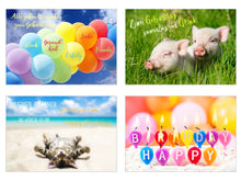 Laden Sie das Bild in den Galerie-Viewer, Edition Seidel Set 20 exklusive Premium Geburtstagskarten mit Umschlag. Glückwunschkarte Grusskarte zum Geburtstag. Geburtstagskarte Mann Frau Karten Billet Happy Birthday (SW02) (Set 3) (21240)