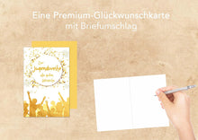 Laden Sie das Bild in den Galerie-Viewer, Edition Seidel exklusive Premium Karte zur Jugendweihe mit Umschlag. Glückwunschkarte Grusskarte Jugendweihe einzelne eine Karte Junge Mädchen Karte (JW121 SW022)