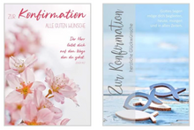 Laden Sie das Bild in den Galerie-Viewer, Edition Seidel Set 6 Premium Konfirmationskarten mit Umschlägen (21270)