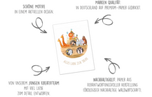 Load image into Gallery viewer, Edition Seidel Set 6 Glückwunschkarten zur Taufe mit Umschlag. Grußkarten Doppelkarten Klappkarten Kartenset Karte Taufkarte Gruß Spruch Taufkind Täufling Junge Mädchen Baby Segenswünsche (SW026)