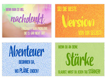 Laden Sie das Bild in den Galerie-Viewer, Edition Seidel Set 25 Postkarten Leben & Momente mit Sprüchen (20831)