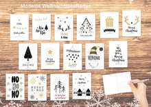 Laden Sie das Bild in den Galerie-Viewer, Edition Seidel Set 30 Weihnachtspostkarten (20672)