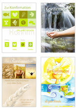 Laden Sie das Bild in den Galerie-Viewer, Edition Seidel Set 12 Konfirmationskarten mit Umschlag (20030)