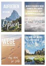 Laden Sie das Bild in den Galerie-Viewer, Edition Seidel Set 25 Postkarten Leben & Momente mit Sprüchen. Karten mit Spruch. Geburtstagskarten Postkarte. Geschenk Dekoidee. Liebe Freundschaft Leben Motivation (20038)
