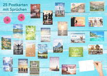 Laden Sie das Bild in den Galerie-Viewer, Edition Seidel Set 25 Postkarten Leben & Momente mit Sprüchen. Karten mit Spruch. Geburtstagskarten Postkarte. Geschenk Dekoidee. Liebe Freundschaft Leben Motivation (20038)