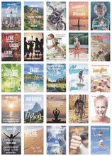Laden Sie das Bild in den Galerie-Viewer, Edition Seidel Set 25 Postkarten Leben & Momente mit Sprüchen. Karten mit Spruch. Geburtstagskarten Postkarte. Geschenk Dekoidee. Liebe Freundschaft Leben Motivation (20038)
