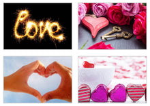 Laden Sie das Bild in den Galerie-Viewer, Edition Seidel Set 20 Postkarten mit Herz Motiven (20054)