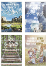 Laden Sie das Bild in den Galerie-Viewer, Edition Seidel Set 20 Postkarten Leben & Momente mit Sprüchen. Karten mit Spruch. Geburtstagskarten Postkarte. Geschenk Dekoidee. Liebe Freundschaft Leben Motivation (20056)
