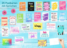 Laden Sie das Bild in den Galerie-Viewer, Edition Seidel Set 25 Postkarten Leben & Momente mit Sprüchen. Karten mit Spruch. Geburtstagskarten Postkarte. Geschenk Dekoidee. Liebe Freundschaft Leben Motivation (20102)