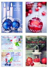 Laden Sie das Bild in den Galerie-Viewer, Edition Seidel Set 24 (2 x 12) Weihnachtskarten mit Umschlag (20146)