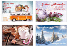 Laden Sie das Bild in den Galerie-Viewer, Edition Seidel Set 12 exklusive Premium Weihnachtskarten mit Umschlag (20384)