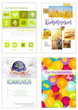 Laden Sie das Bild in den Galerie-Viewer, Edition Seidel Set 12 Kommunionskarten mit Umschlag (20163)