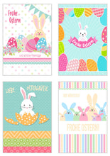 Laden Sie das Bild in den Galerie-Viewer, Edition Seidel Set 12 Premium Osterkarten mit Umschlag (20167)