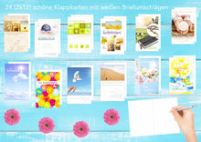 Laden Sie das Bild in den Galerie-Viewer, Edition Seidel Set 24 Kommunionskarten mit Umschlag (2x12) (20173)