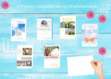 Laden Sie das Bild in den Galerie-Viewer, Edition Seidel Set 6 exklusive Karten zur Firmung mit Umschlag (20175)