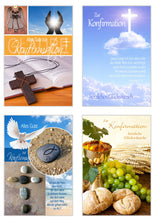 Laden Sie das Bild in den Galerie-Viewer, Edition Seidel Set 15 Konfirmationskarten mit Umschlag (20218)