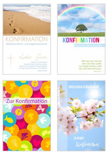 Laden Sie das Bild in den Galerie-Viewer, Edition Seidel Set 15 Konfirmationskarten mit Umschlag (20218)