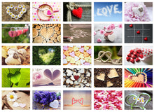 Laden Sie das Bild in den Galerie-Viewer, Edition Seidel Set 52 Premium Postkarten zur Hochzeit - Hochzeitsspiel: (20235)