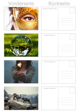 Laden Sie das Bild in den Galerie-Viewer, Edition Seidel Set 50 Premium Postkarten Motivationskarten Kommunikationstraining Konversation-Spiel Coaching Tools Karten Landschaften Natur Gefühlskarten Selbst-Achtsamkeit Sprüche (20241)