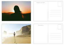 Laden Sie das Bild in den Galerie-Viewer, Edition Seidel Set 50 Premium Postkarten Motivationskarten Kommunikationstraining Konversation-Spiel Coaching Tools Karten Landschaften Natur Gefühlskarten Selbst-Achtsamkeit Sprüche (20241)