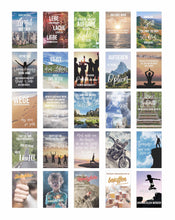 Laden Sie das Bild in den Galerie-Viewer, Edition Seidel Set 50 Postkarten Leben & Momente mit Sprüchen. Karten mit Spruch. Geburtstagskarten Postkarte. Geschenk Dekoidee. Liebe Freundschaft Leben Motivation (20247)