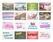 Laden Sie das Bild in den Galerie-Viewer, Edition Seidel Set 100 Postkarten Leben & Momente mit Sprüchen (20248)