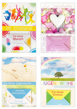 Laden Sie das Bild in den Galerie-Viewer, Edition Seidel Set 4 Premium Geldscheinkarten zur Jugendweihe mit Umschlag (20274)