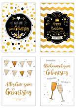 Laden Sie das Bild in den Galerie-Viewer, Edition Seidel Set 20 exklusive Premium Geburtstagskarten mit Briefumschlag. Glückwunschkarte Grusskarte Geburtstag Geburtstagskarte Mann Frau Karten Happy Birthday Billet Sprüche (20322)