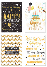 Laden Sie das Bild in den Galerie-Viewer, Edition Seidel Set 40 (2 x 20) exklusive Premium Geburtstagskarten mit Briefumschlag. Glückwunschkarte Grusskarte Geburtstag Geburtstagskarte Karten Happy Birthday (20323)