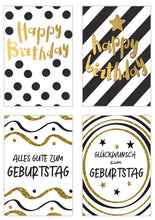 Laden Sie das Bild in den Galerie-Viewer, Edition Seidel Set 20 exklusive Premium Geburtstagskarten mit Briefumschlag. Glückwunschkarte Grusskarte Geburtstag Geburtstagskarte Mann Frau Karten Happy Birthday (20365)