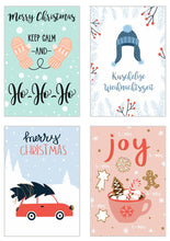 Laden Sie das Bild in den Galerie-Viewer, Edition Seidel Set 20 exklusive Premium Weihnachtskarten mit Umschlag (20395)