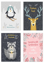 Laden Sie das Bild in den Galerie-Viewer, Edition Seidel Set 20 exklusive Premium Weihnachtskarten mit Umschlag (20395)