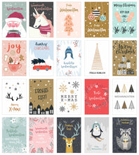 Laden Sie das Bild in den Galerie-Viewer, Edition Seidel Set 20 exklusive Premium Weihnachtskarten mit Umschlag (20395)